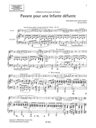 Recueil pour Violon - Volume 1 - RAVEL - Partition - Violon